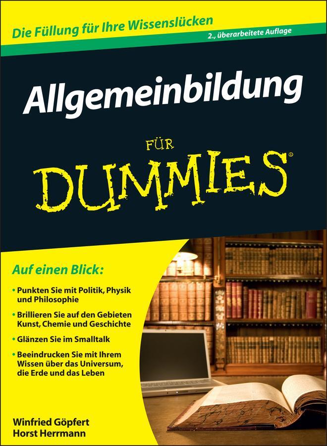 Cover: 9783527708246 | Allgemeinbildung für Dummies | Winfried Göpfert (u. a.) | Taschenbuch
