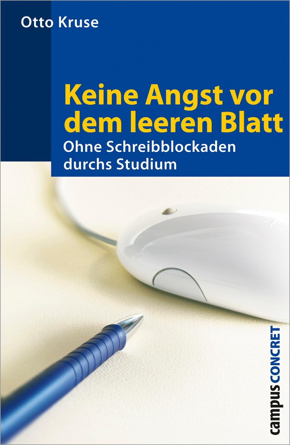 Cover: 9783593384795 | Keine Angst vor dem leeren Blatt | Otto Kruse | Taschenbuch | Deutsch