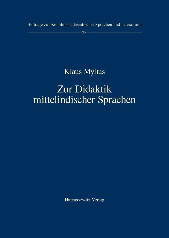 Cover: 9783447069717 | Zur Didaktik mittelindischer Sprachen | Klaus Mylius | Taschenbuch