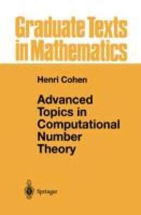 Cover: 9781461264194 | Advanced Topics in Computational Number Theory | Henri Cohen | Buch