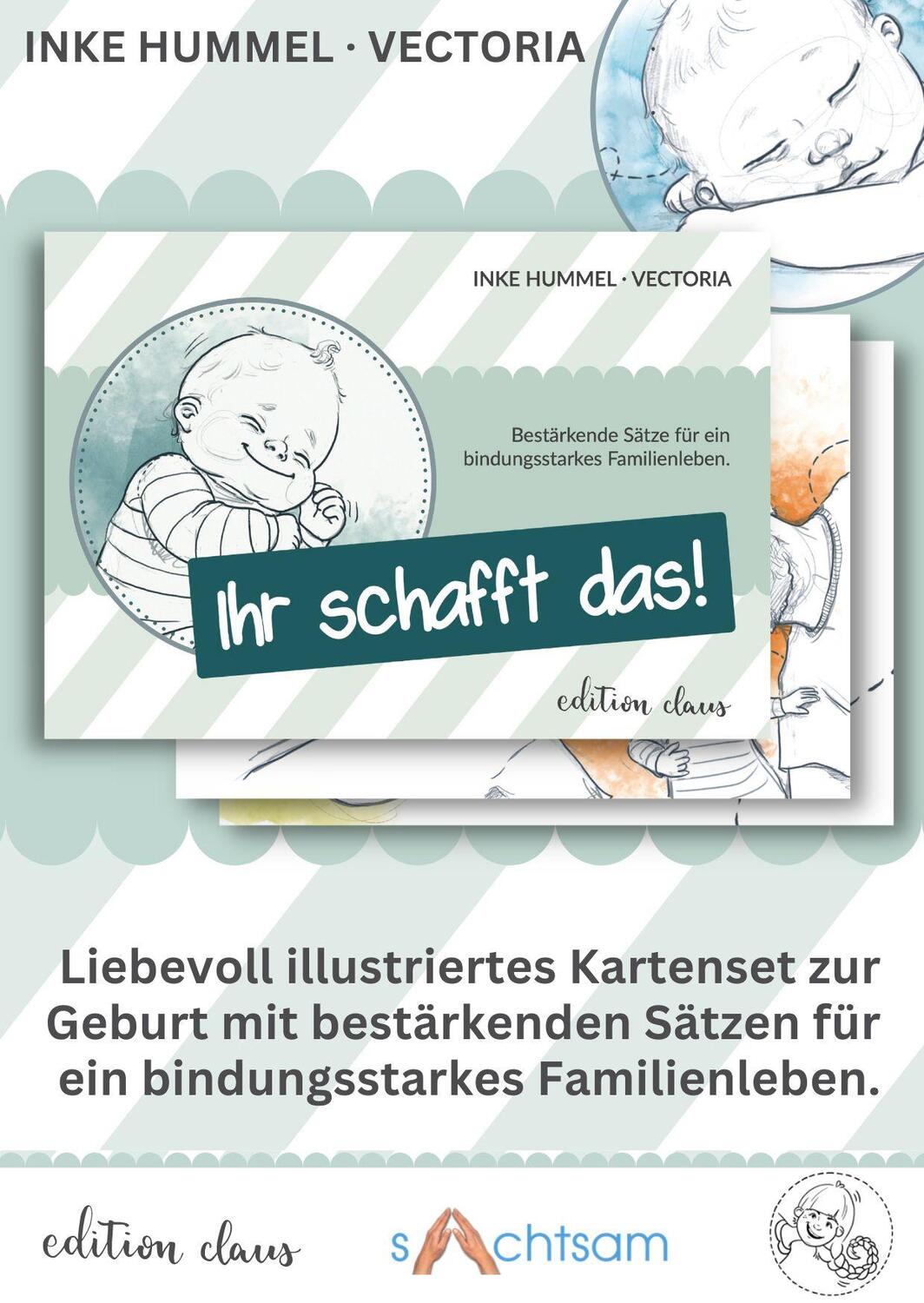 Cover: 9783982264332 | Kartenset "Ihr schafft das!" | Inke Hummel | Stück | 18 S. | Deutsch