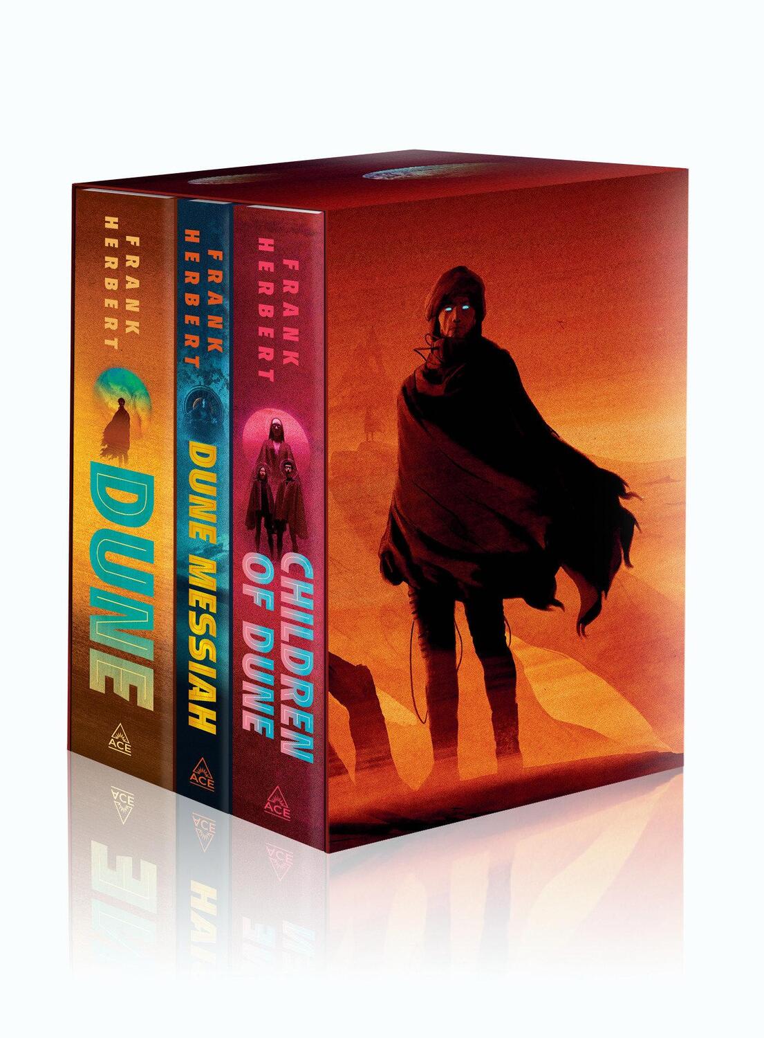 Cover: 9780593548905 | Frank Herbert's Dune Saga 3-Book Deluxe Hardcover Boxed Set | Herbert