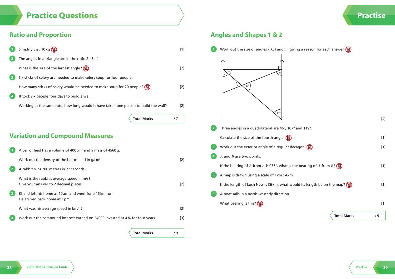 Bild: 9780008112493 | Edexcel GCSE 9-1 Maths Foundation All-in-One Complete Revision and...