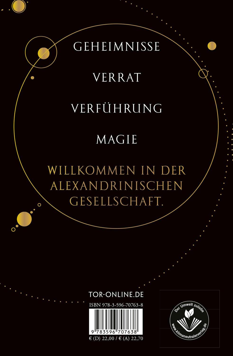 Rückseite: 9783596707638 | The Atlas Six | Wissen ist tödlich | Olivie Blake | Buch | Atlas Serie