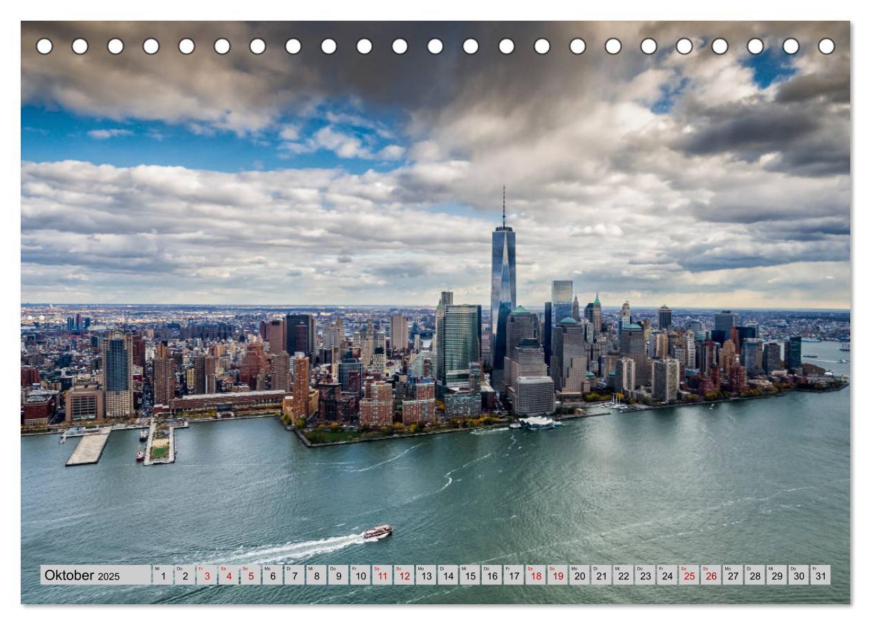 Bild: 9783435412792 | New York Impressionen 2025 (Tischkalender 2025 DIN A5 quer),...