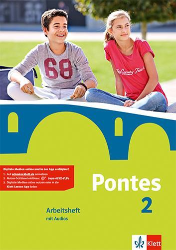 Cover: 9783126223140 | Pontes 2. Arbeitsheft mit Audios | Arbeitsheft mit Audios 2. Lernjahr