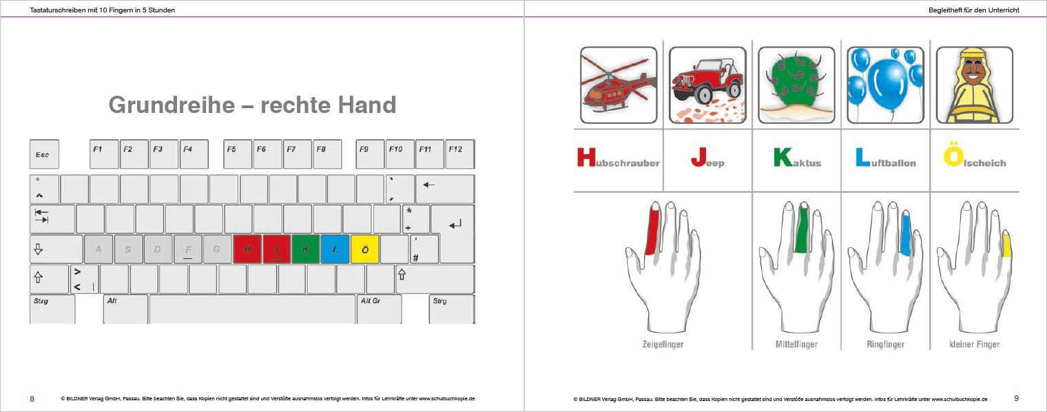 Bild: 9783832800093 | Das Tastaturschreiben mit 10 Fingern in 5 Stunden | Baumeister (u. a.)