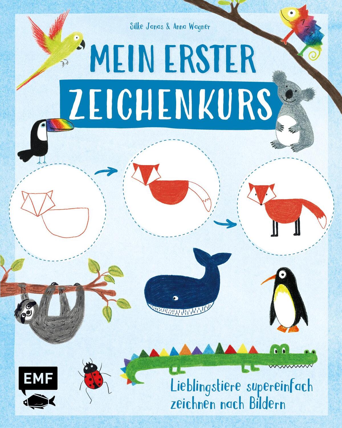 Cover: 9783745916522 | Mein erster Zeichenkurs - Lieblingstiere | Anna Wagner (u. a.) | Buch
