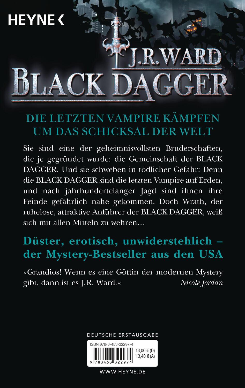 Bild: 9783453322974 | Der gefallene Engel | Black Dagger 39 - Roman | J. R. Ward | Buch