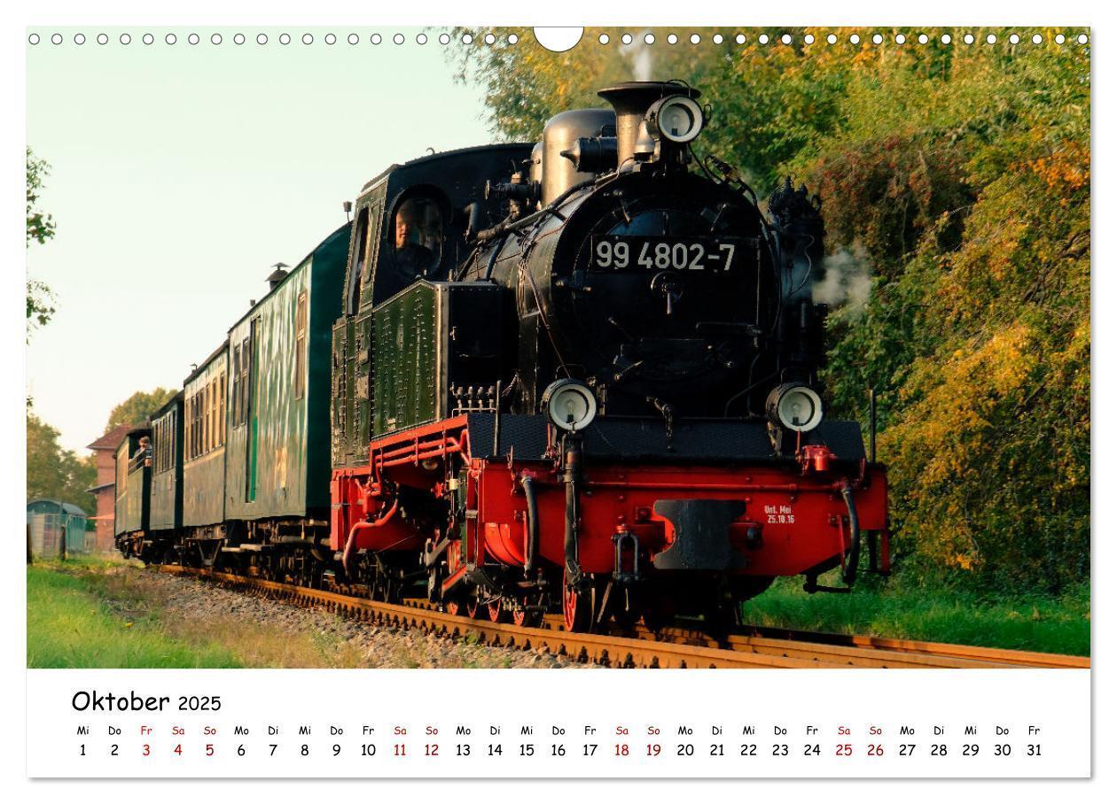 Bild: 9783383931697 | Rügens "rasender Roland" (Wandkalender 2025 DIN A3 quer), CALVENDO...