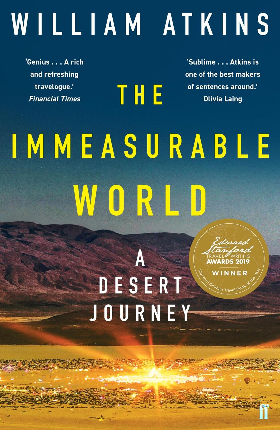 Cover: 9780571319749 | The Immeasurable World | A Desert Journey | William Atkins | Buch