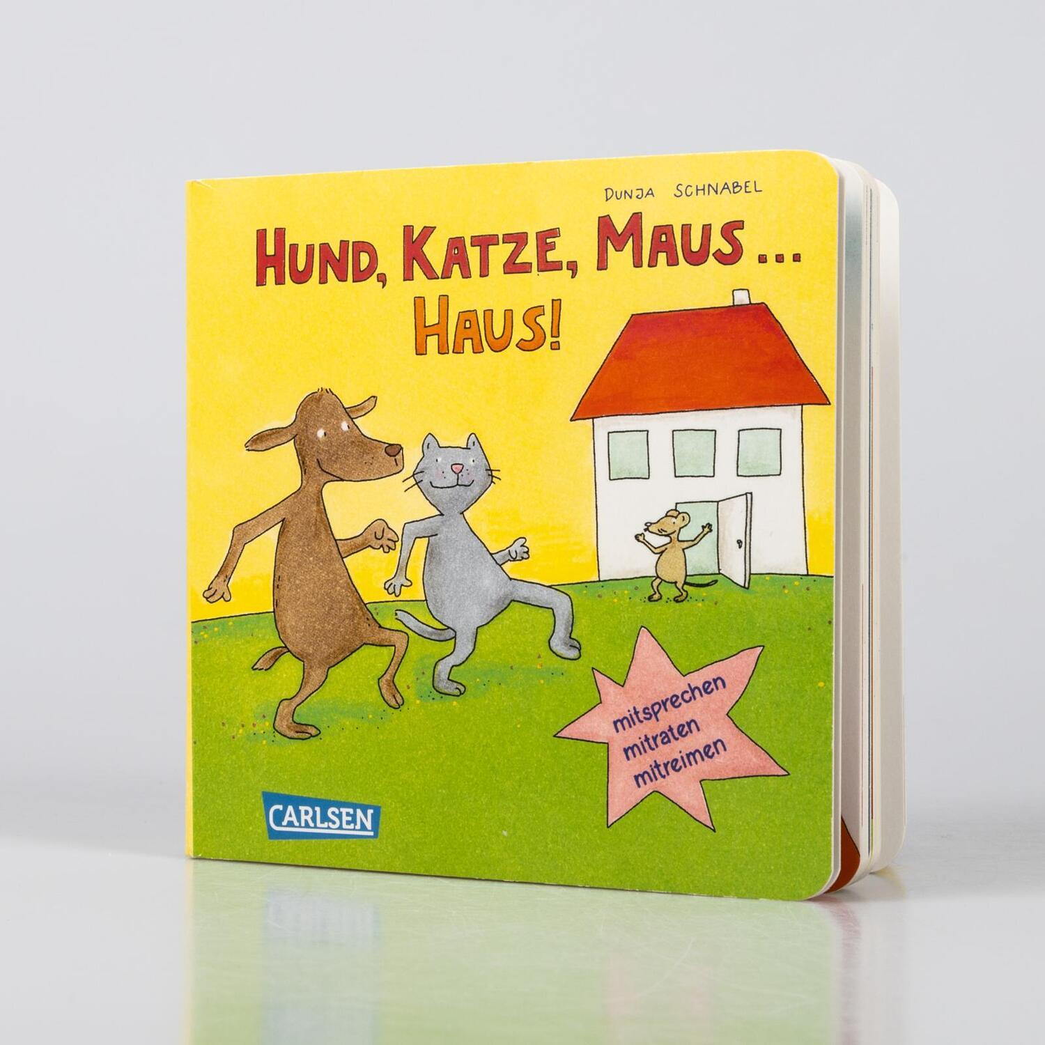 Bild: 9783551172938 | Hund, Katze, Maus ... Haus! | Dunja Schnabel | Buch | 98 S. | Deutsch