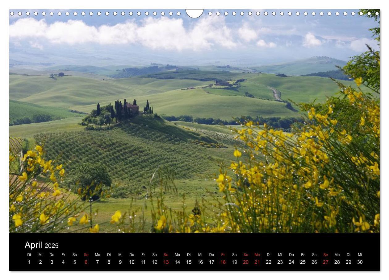 Bild: 9783435757039 | Toskana ¿ Traumlandschaft in Italien (Wandkalender 2025 DIN A3...