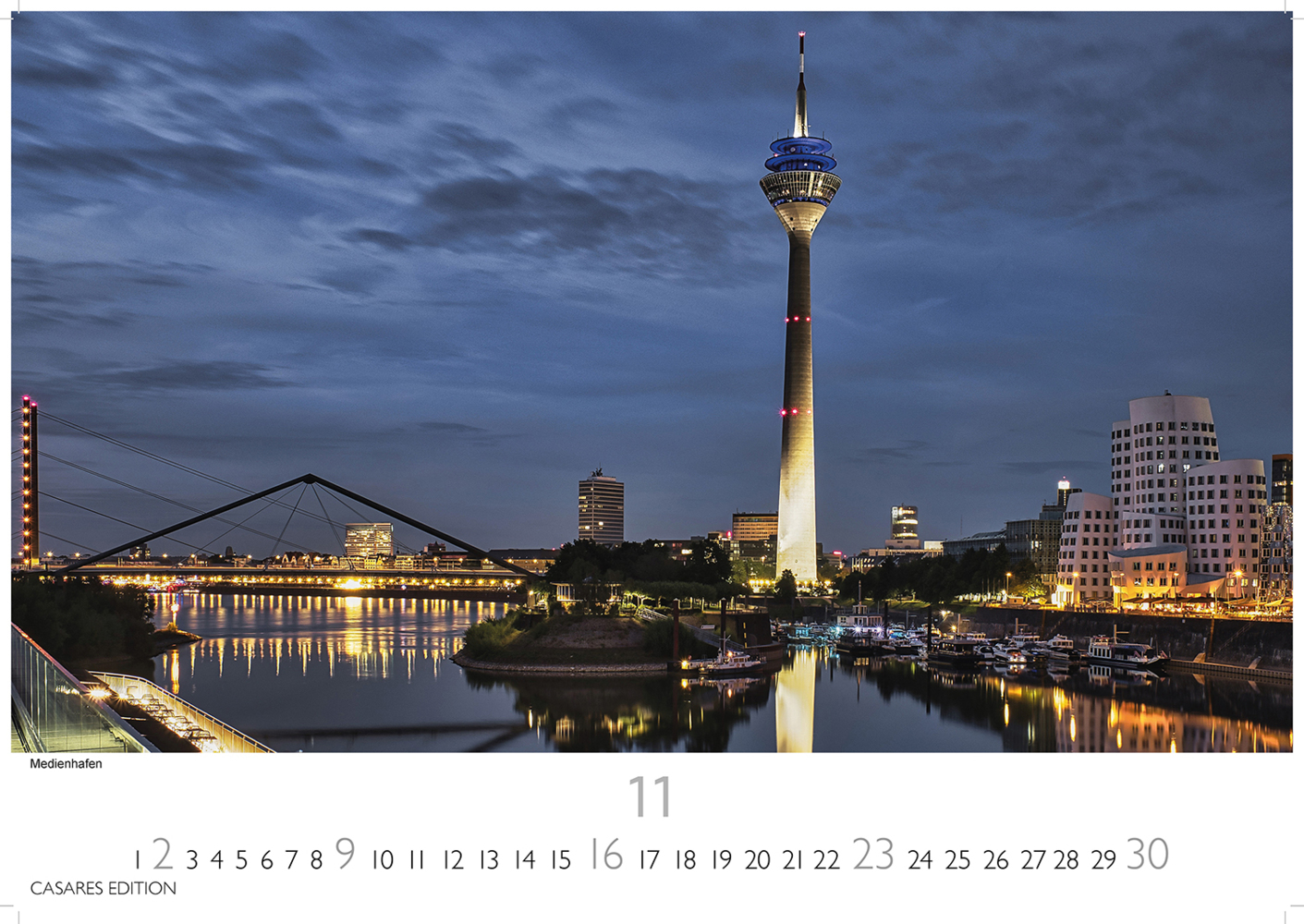 Bild: 9781835243008 | Düsseldorf 2025 L 35x50cm | Kalender | 14 S. | Deutsch | 2025