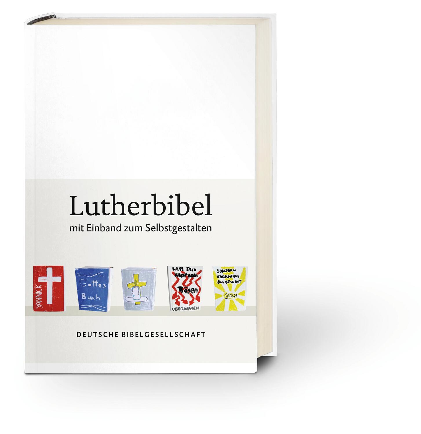 Cover: 9783438033673 | Lutherbibel revidiert 2017 - Mit Einband zum Selbstgestalten | Buch