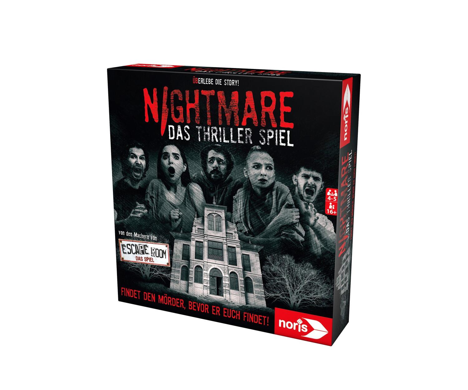 Bild: 4000826003458 | Nightmare Horror Adventures | Noris Spiele | Spiel | Deutsch | 2020