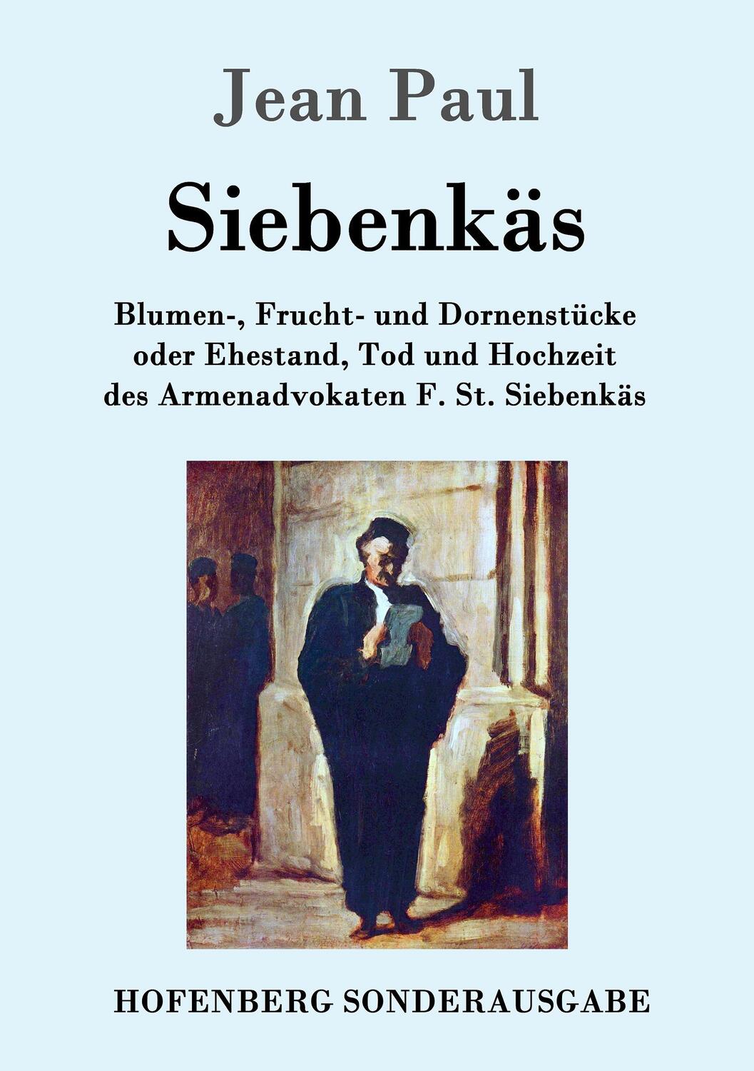 Cover: 9783843086448 | Siebenkäs | Jean Paul | Taschenbuch | 492 S. | Deutsch | 2016