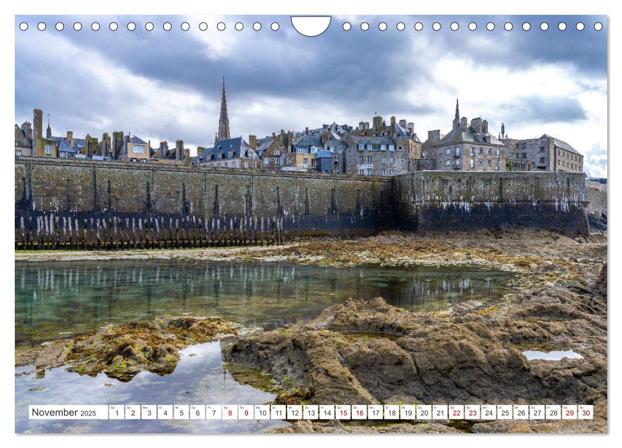 Bild: 9783435025466 | Bretagne - Saint Malo (Wandkalender 2025 DIN A4 quer), CALVENDO...