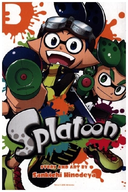 Cover: 9781421598574 | Splatoon, Vol. 3 | Sankichi Hinodeya | Taschenbuch | Trade Paperback