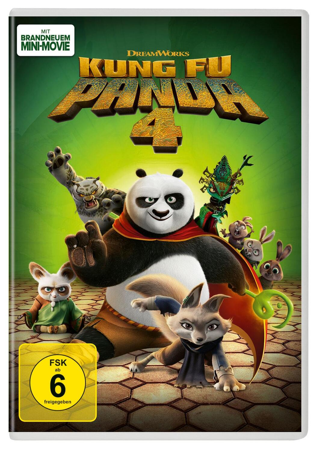 Cover: 5053083267421 | Kung Fu Panda 4 | DVD | Deutsch | 2024 | Universal Pictures