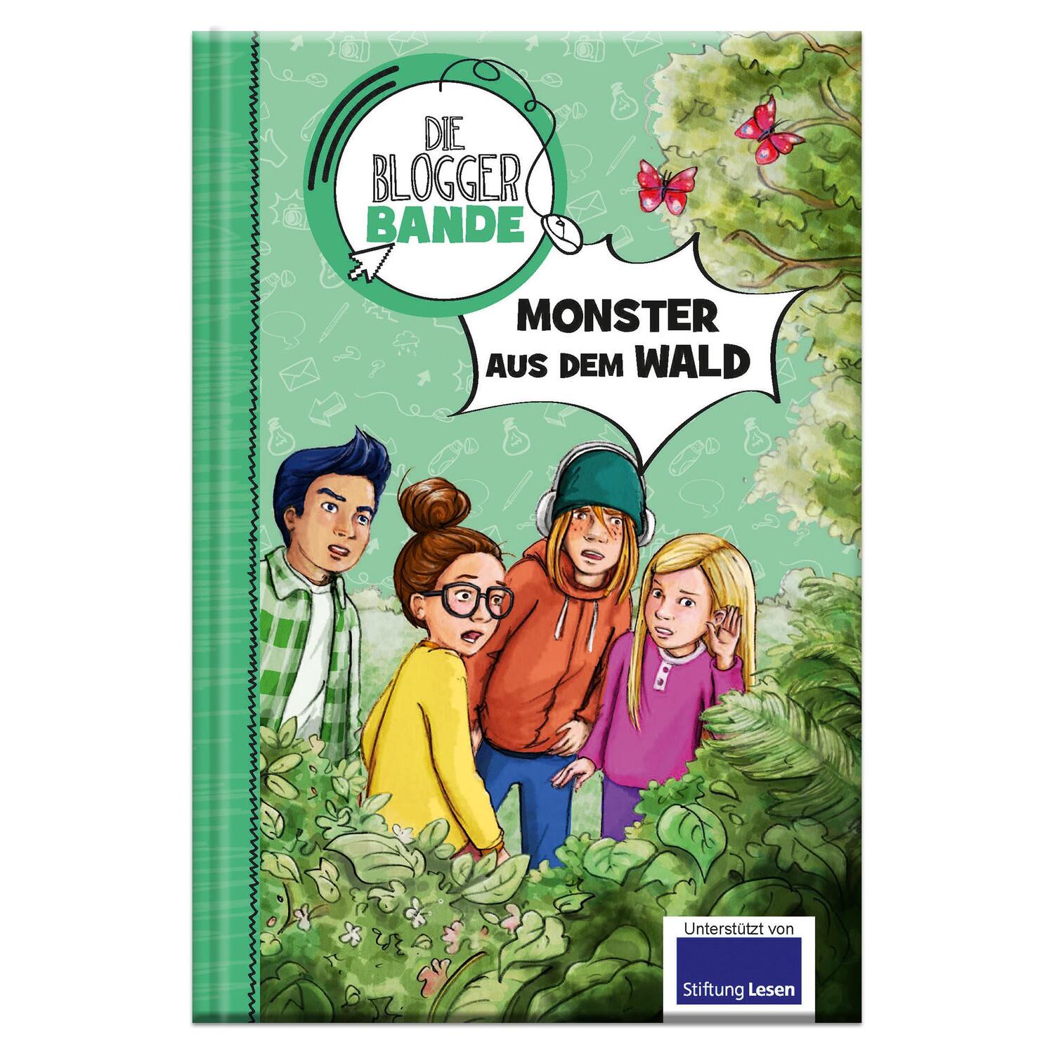 Cover: 9783963472947 | Die Bloggerbande: Monster aus dem Wald | Kathrin Jurgenowski | Buch