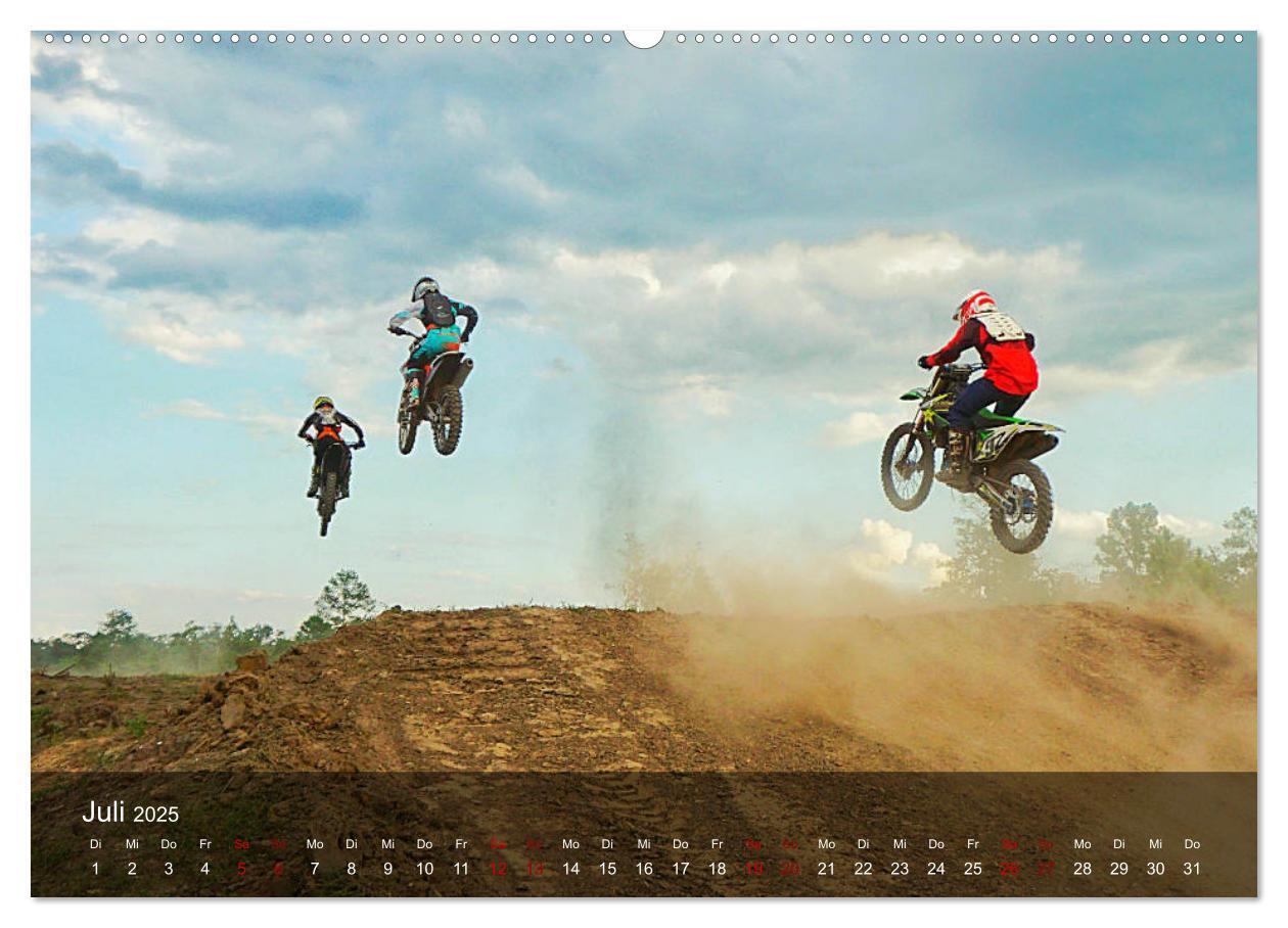 Bild: 9783435327966 | Motocross - Adrenalin pur (Wandkalender 2025 DIN A2 quer), CALVENDO...