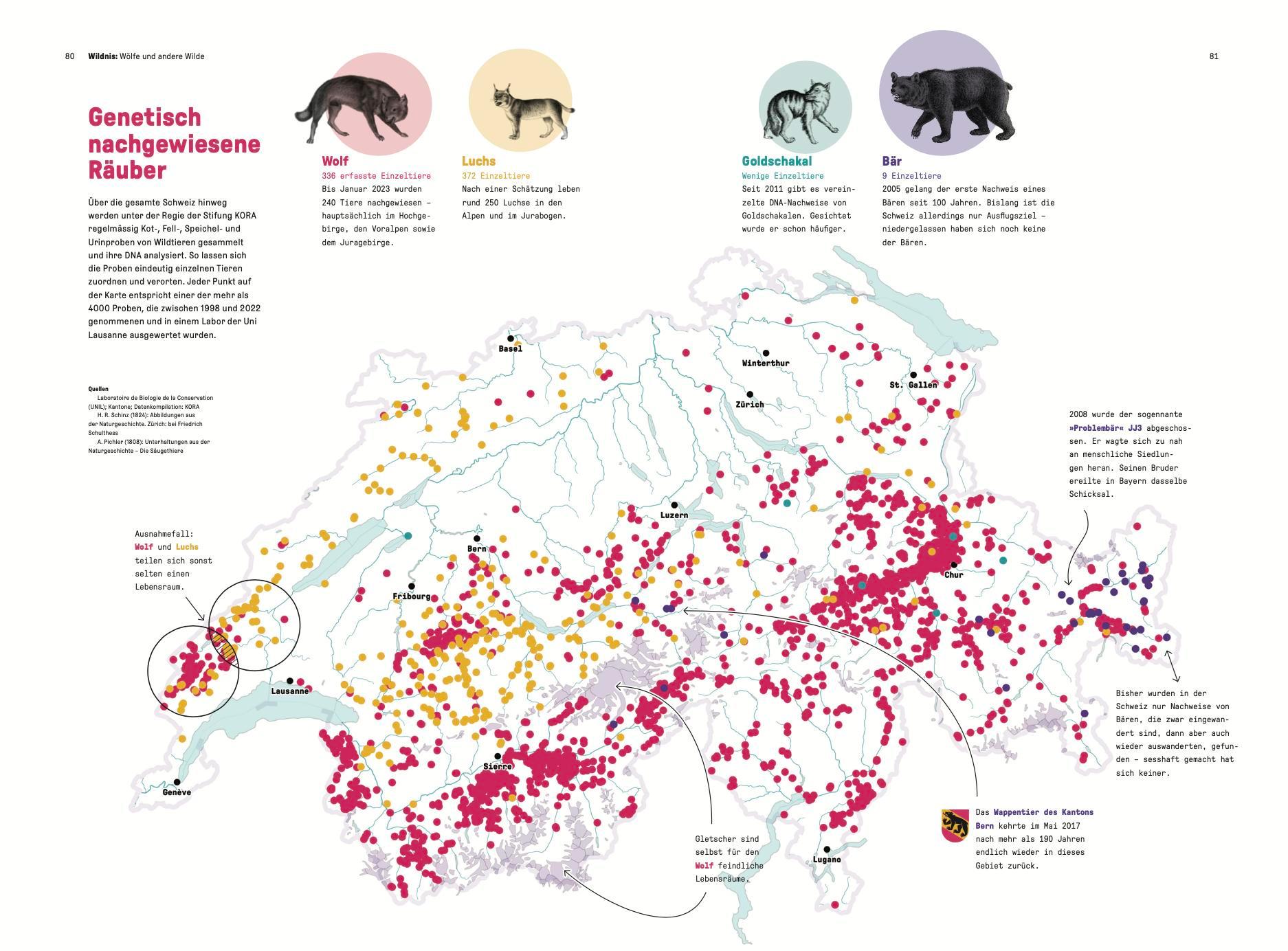 Bild: 9783039640751 | Schweizer Bergwelten | 100 Infografiken mit Weitsicht | Fabian Lang