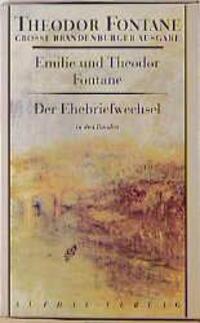 Cover: 9783351031336 | Der Ehebriefwechsel | Emilie Fontane (u. a.) | Buch | Deutsch | 1998