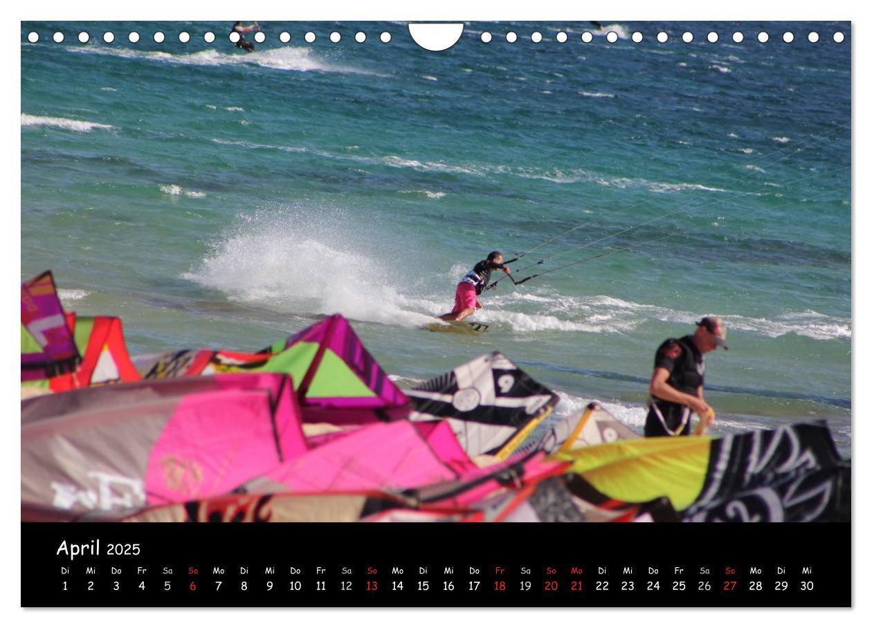 Bild: 9783435749508 | Kitesurfen ¿ Faszination auf dem Wasser (Wandkalender 2025 DIN A4...