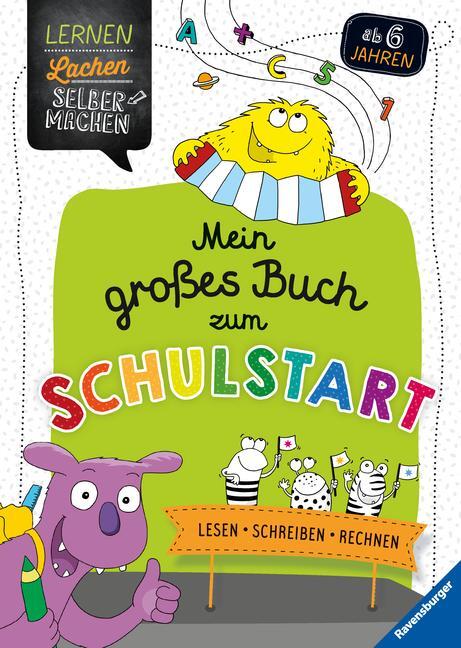Cover: 9783473486014 | Mein großes Buch zum Schulstart | Kirstin Jebautzke | Taschenbuch
