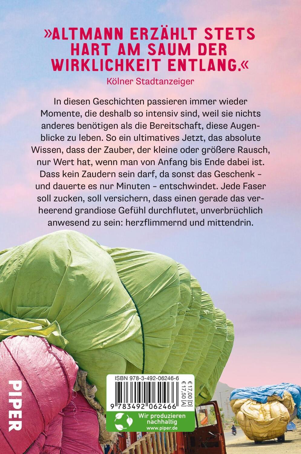 Rückseite: 9783492062466 | Bloßes Leben | Reportagen | Andreas Altmann | Taschenbuch | 304 S.