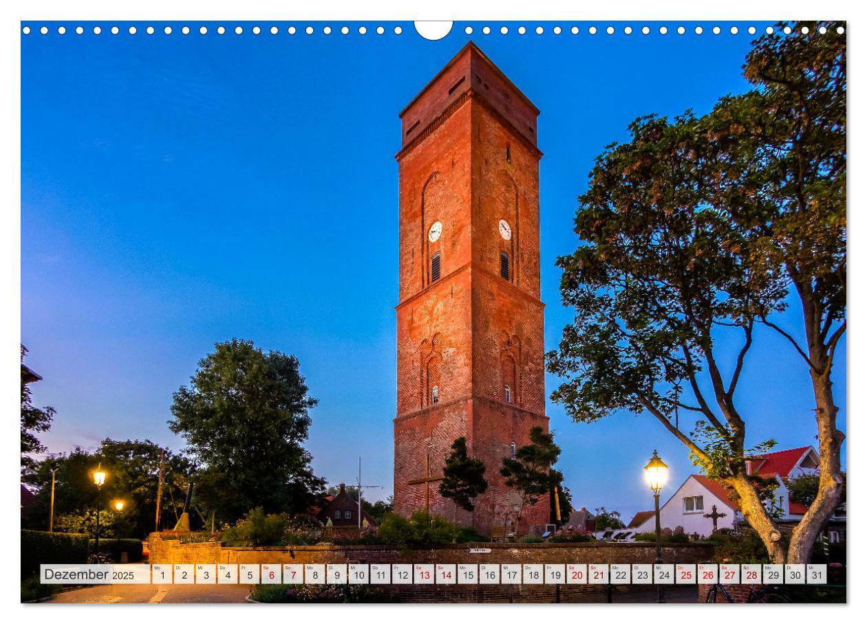 Bild: 9783435080885 | BORKUM-LIEBE (Wandkalender 2025 DIN A3 quer), CALVENDO Monatskalender