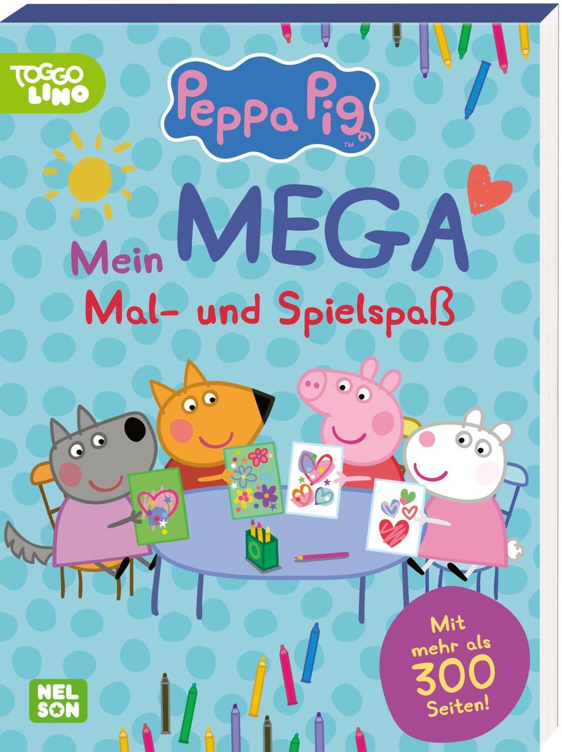 Cover: 9783845120188 | Peppa Wutz: Mein MEGA Malspaß | Kinderbeschäftigung ab 3 | Taschenbuch