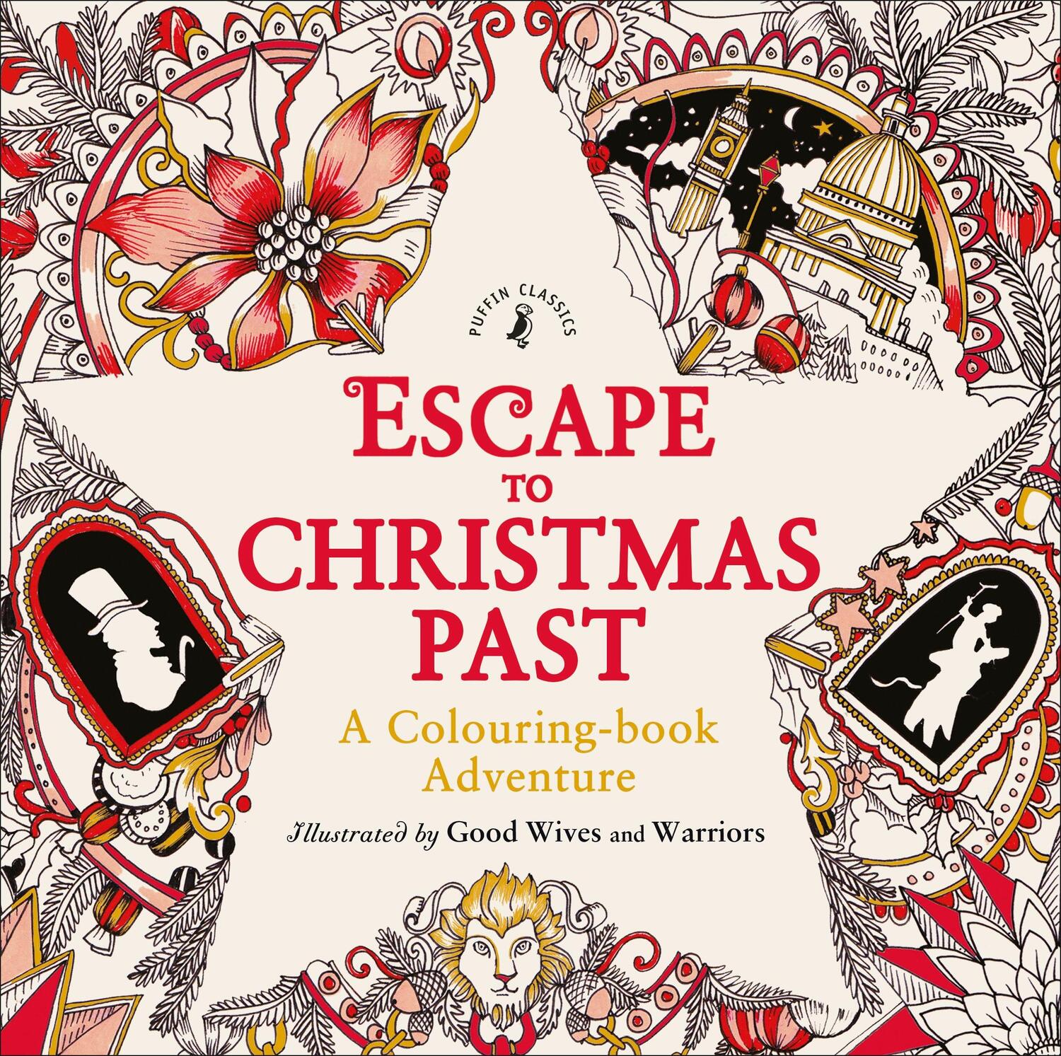 Cover: 9780141366760 | Escape to Christmas Past: A Colouring Book Adventure | Warriors | Buch