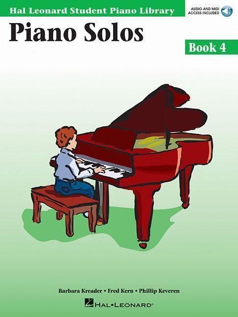 Cover: 9780634089831 | Piano Solos Book 4 - Book with Online Audio [With CD (Audio)] | Corp