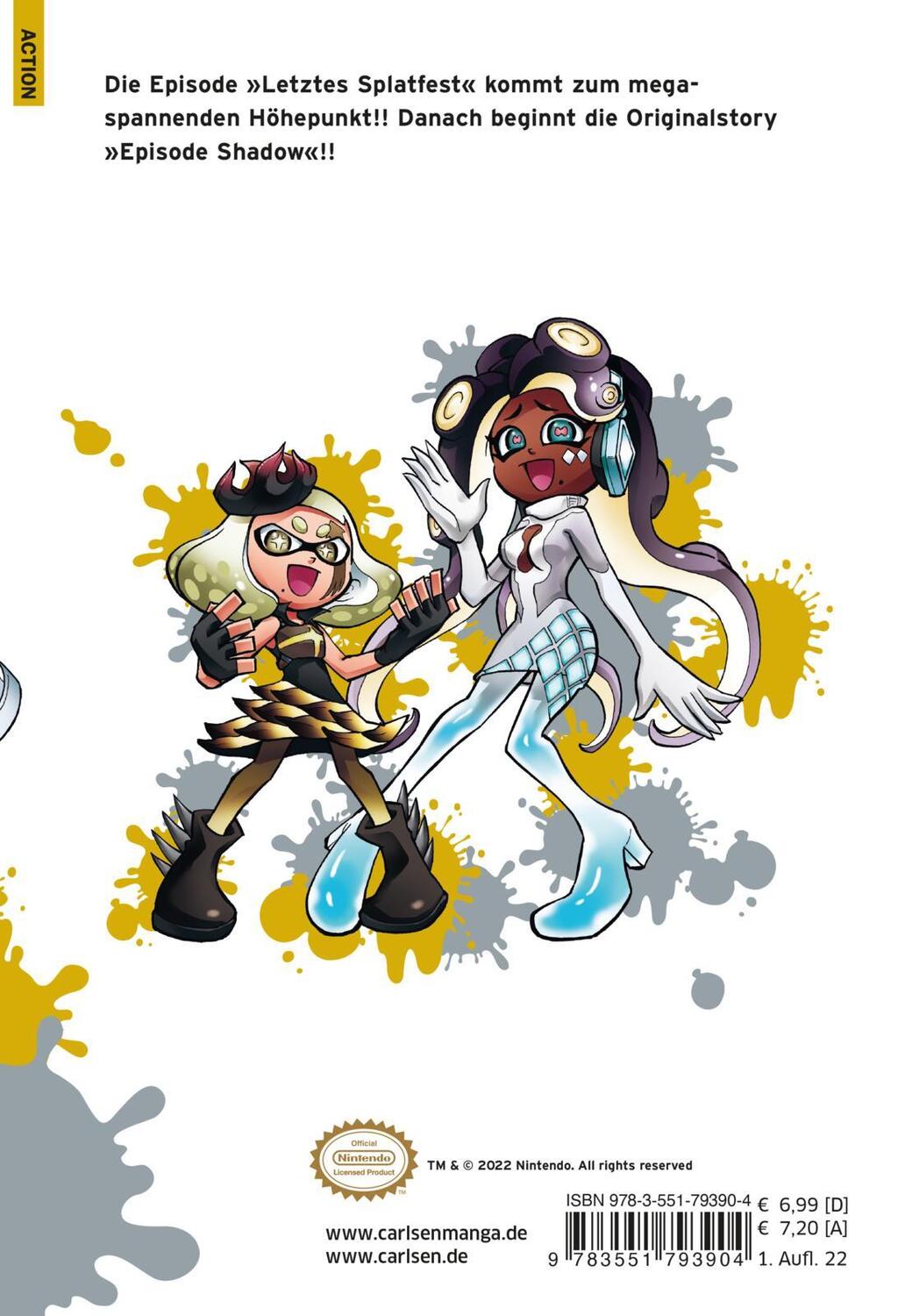 Rückseite: 9783551793904 | Splatoon 14 | Das Nintendo-Game als Manga! Ideal für Kinder und Gamer!