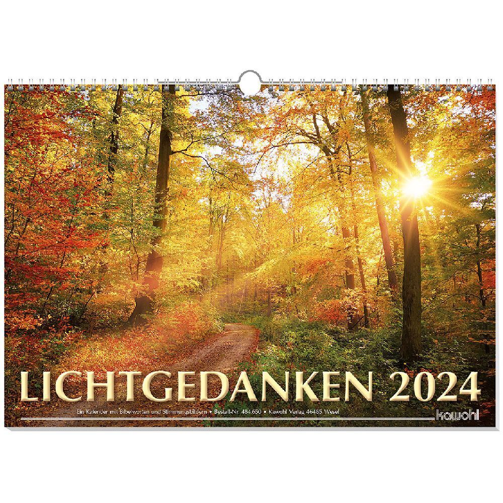 Cover: 9783754865040 | Lichtgedanken 2024 | Kalender | Spiralbindung | 14 S. | Deutsch | 2024