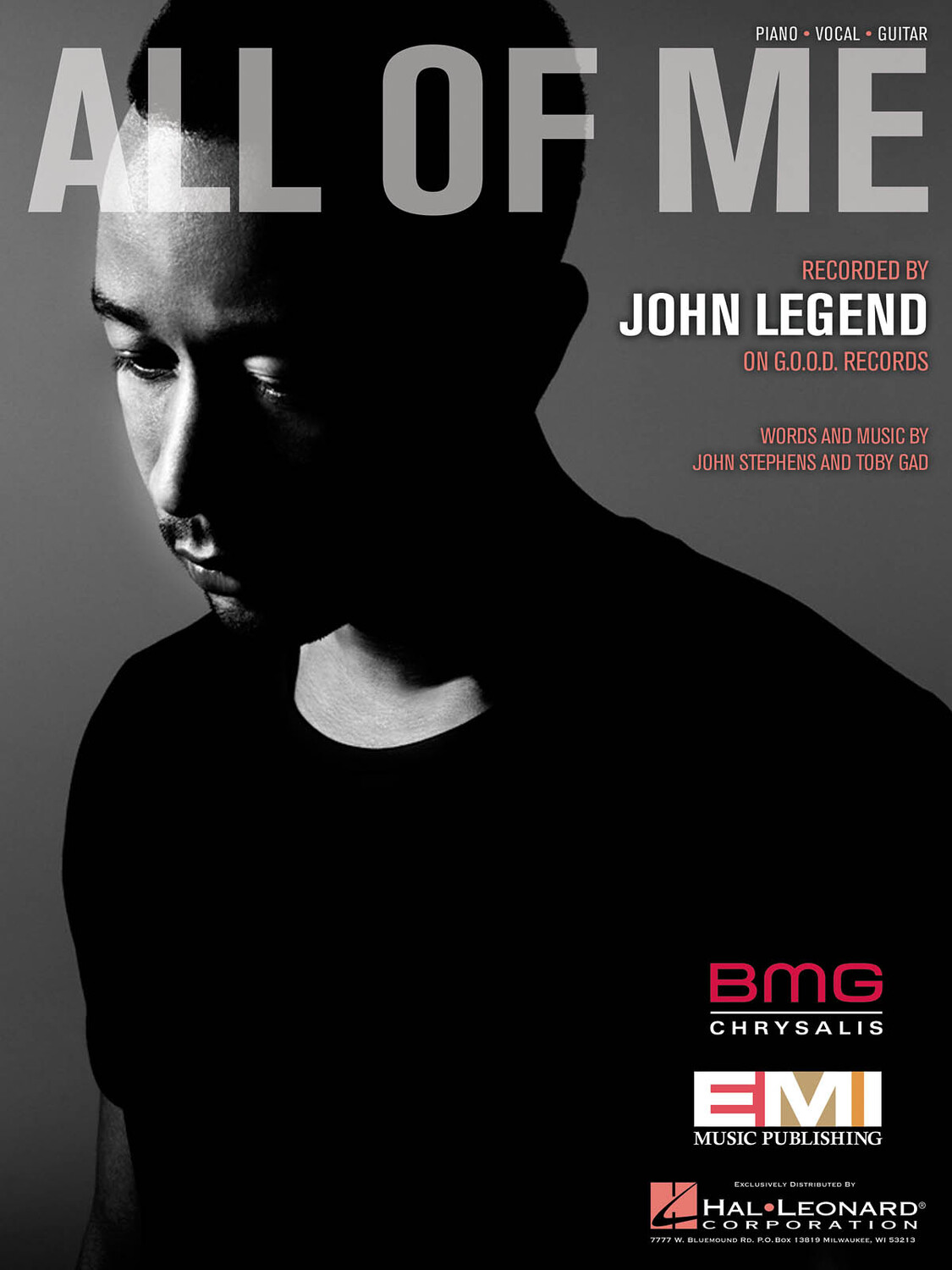 Cover: 888680005696 | All of Me | Piano Vocal | Buch | 2014 | Hal Leonard