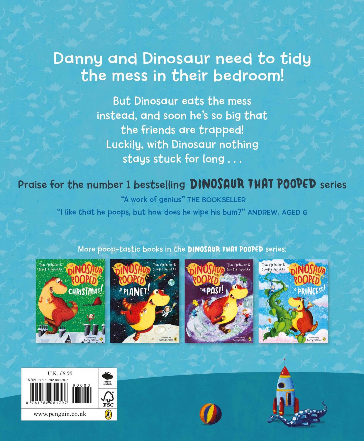 Rückseite: 9781782951797 | The Dinosaur that Pooped the Bed! | Tom Fletcher (u. a.) | Taschenbuch