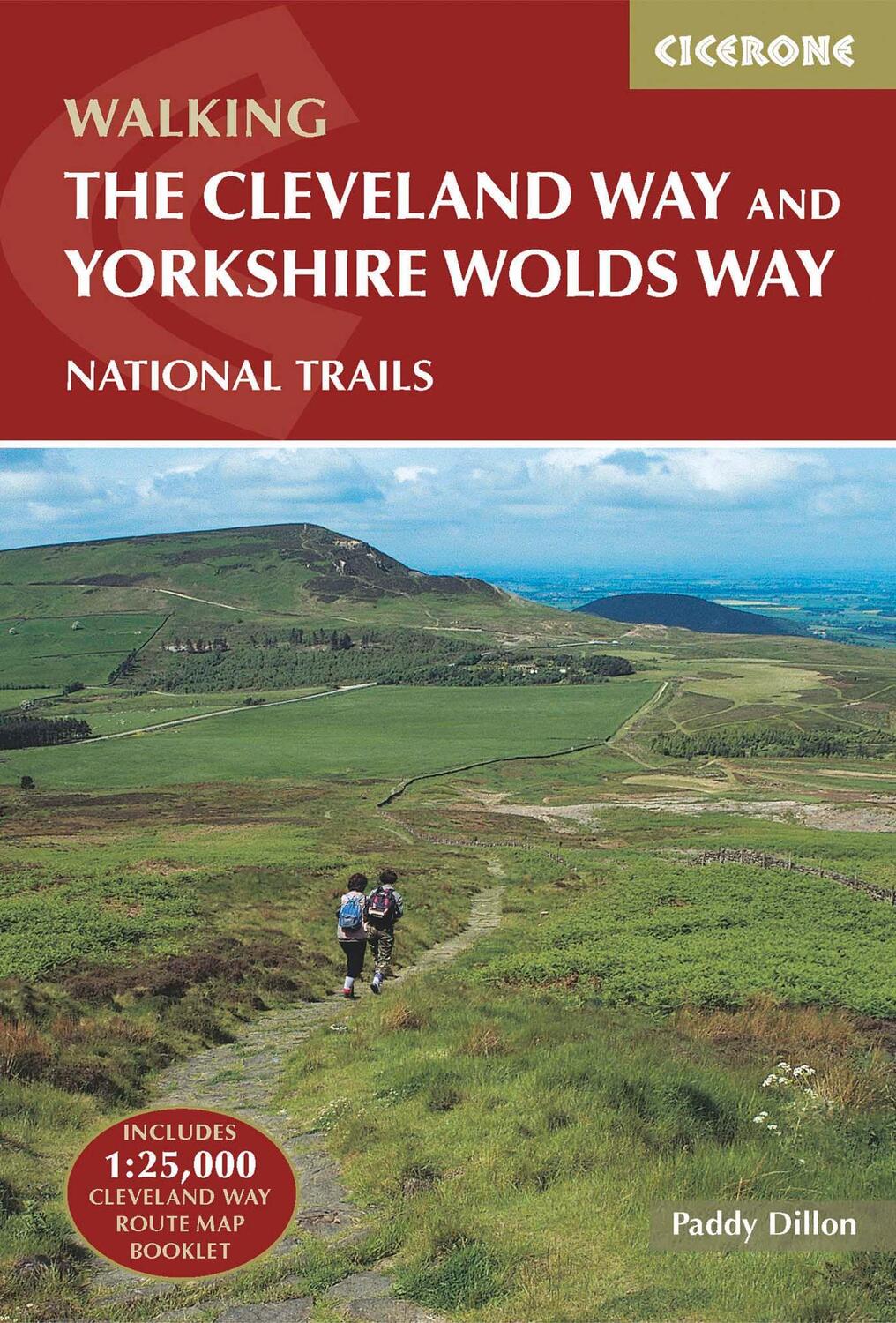 Cover: 9781852848231 | The Cleveland Way and the Yorkshire Wolds Way | Paddy Dillon | Buch