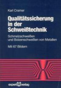 Cover: 9783816907268 | Qualitätssicherung in der Schweißtechnik | Karl Cramer | Taschenbuch