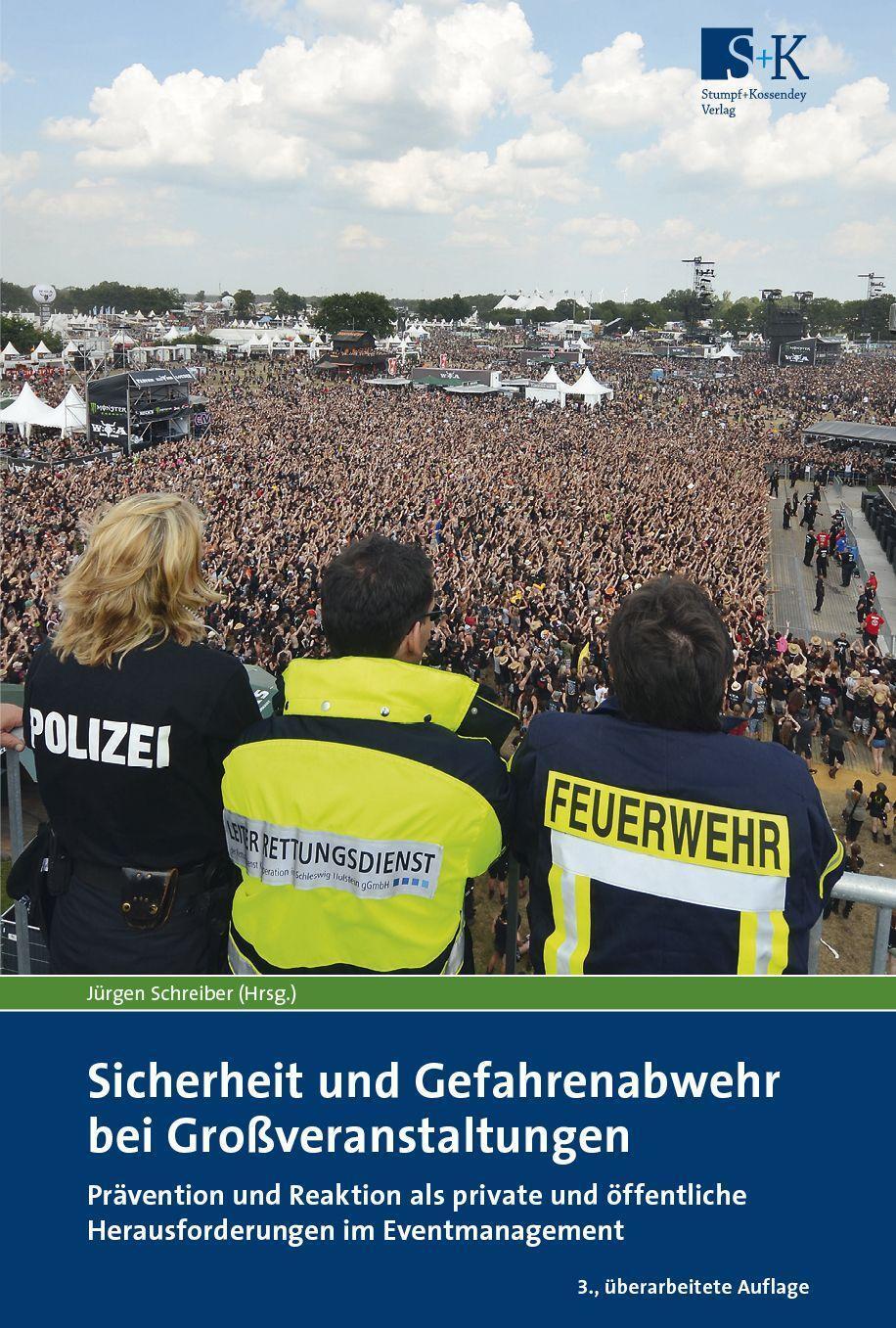 Cover: 9783964610454 | Sicherheit und Gefahrenabwehr bei Großveranstaltungen | Schreiber