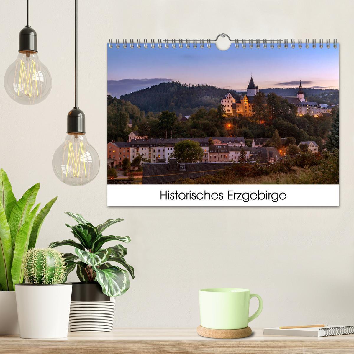 Bild: 9783435381364 | Historisches Erzgebirge (Wandkalender 2025 DIN A4 quer), CALVENDO...