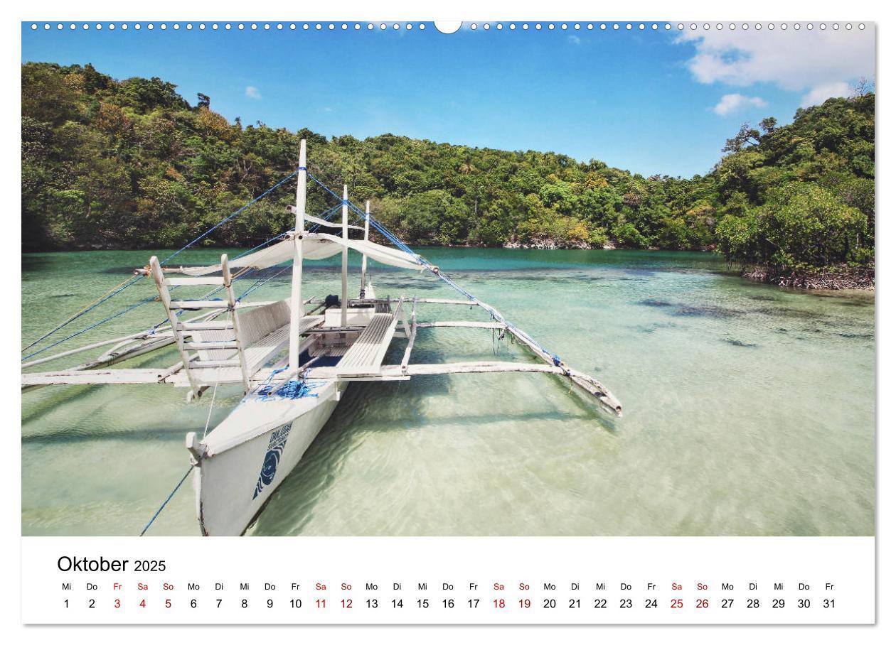 Bild: 9783435145225 | Philippinen - Faszinierende Inselwelten (Wandkalender 2025 DIN A2...