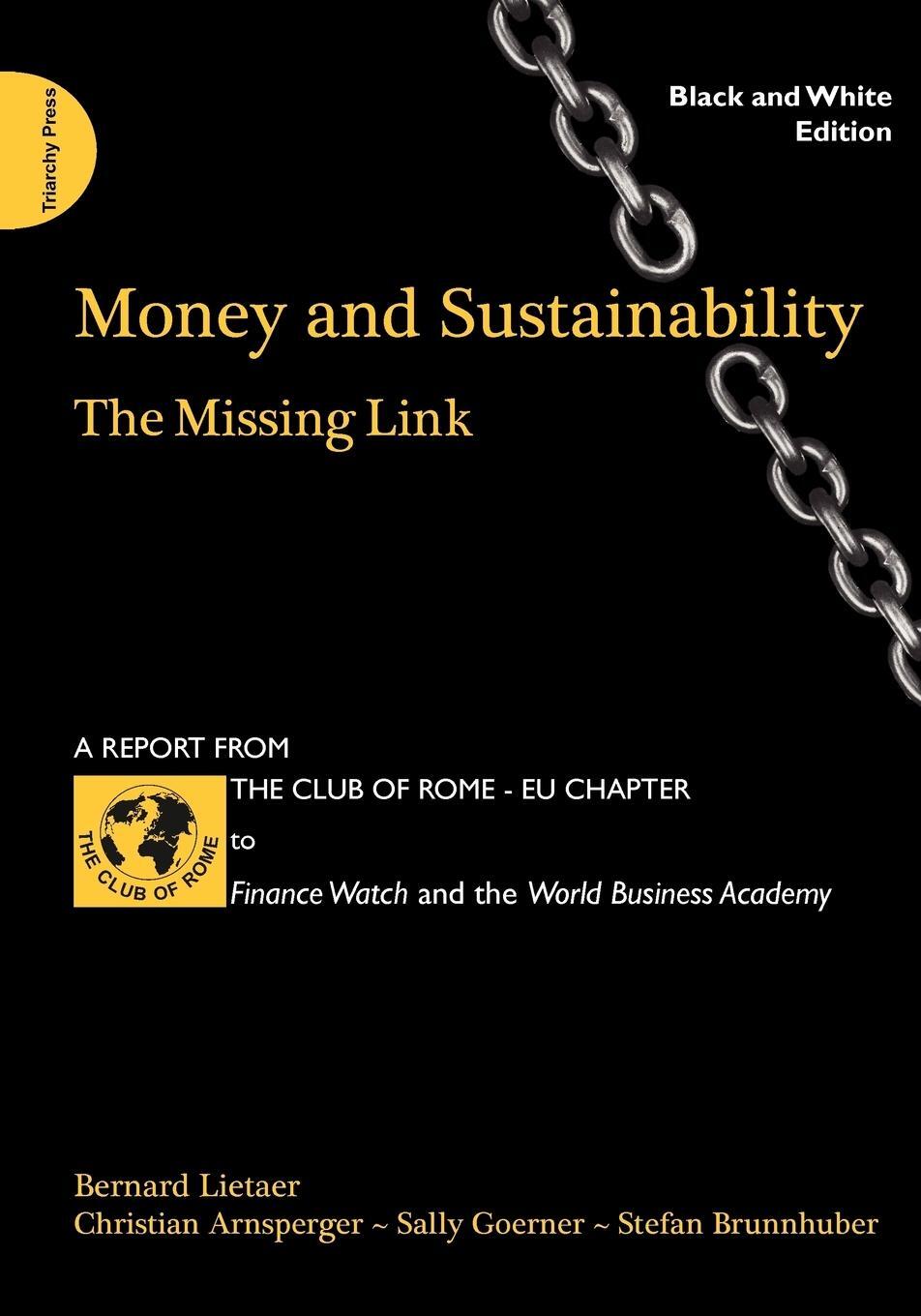 Cover: 9781908009777 | Money and Sustainability | The Missing Link (black and white edition)