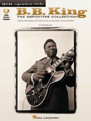 Cover: 9780634030574 | B.B. King - The Definitive Collection Book/Online Audio | Marshall