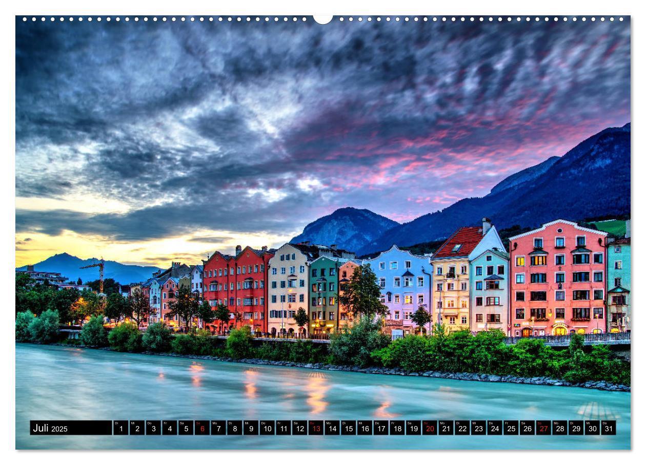 Bild: 9783435122998 | Tirol - Das Land in den Bergen (Wandkalender 2025 DIN A2 quer),...