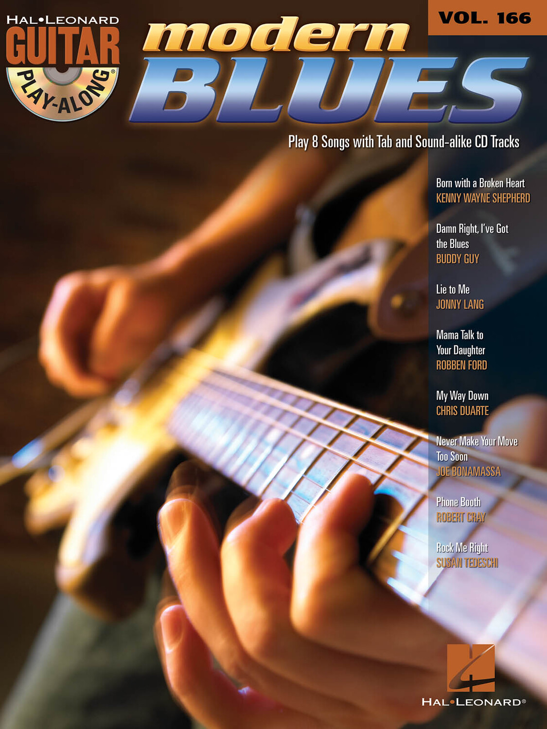Cover: 884088250584 | Modern Blues | Guitar Play-Along Volume 166 | Guitar Play-Along | 2013