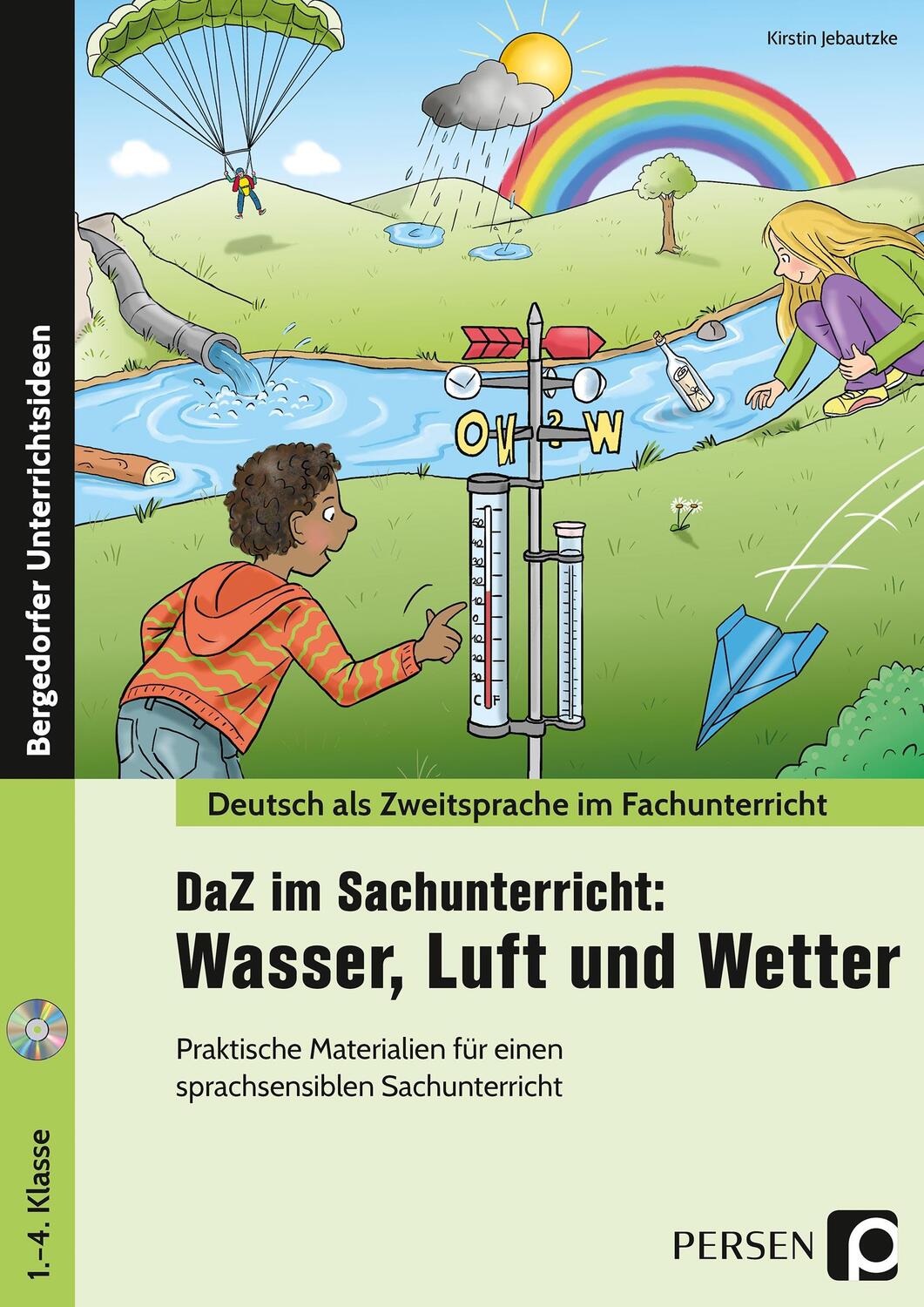 Cover: 9783403200666 | DaZ im Sachunterricht: Wasser, Luft und Wetter | Kirstin Jebautzke