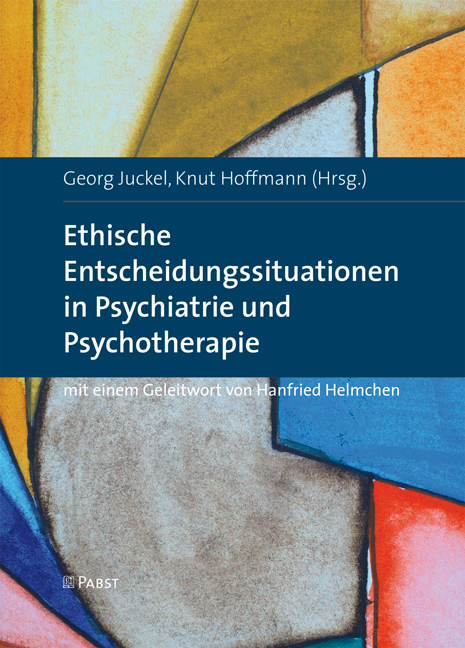 Cover: 9783958531871 | Ethische Entscheidungssituationen in Psychiatrie und Psychotherapie